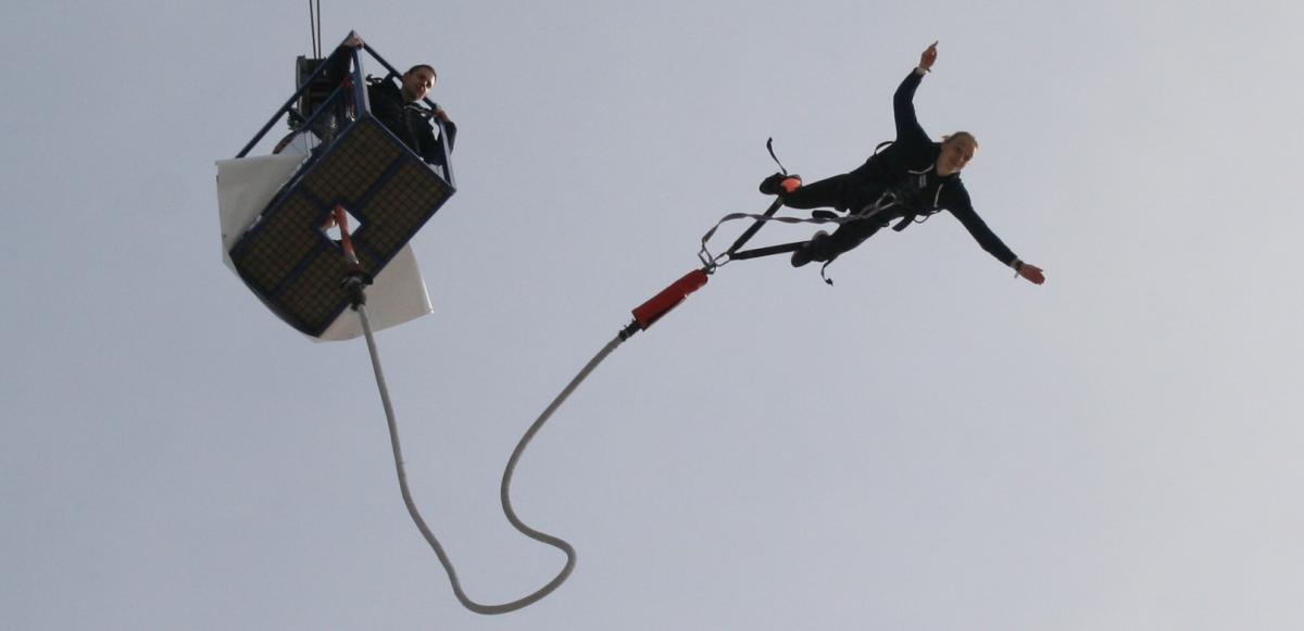 Saut élastique Ariège.